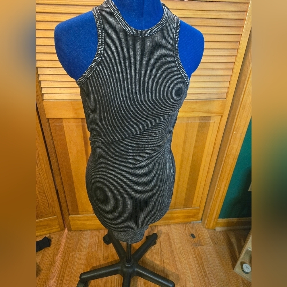 Lulu's Black Backless Dress